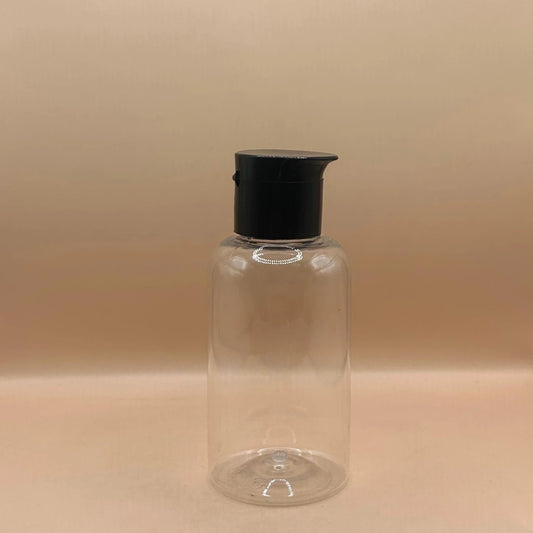 Pet Bottle AP 100ML Pet Boston Bottle With 24/410 Beak Flip-Top Cap – Premium Packaging for Personal Care