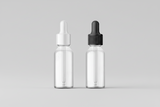 Aesthetic Pack – 30ml Clear Glass Bottle with Dropper (18mm Neck)