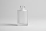 Aesthetic Pack – 30ml Clear Frosted Flat Shoulder Glass Bottle (20mm Neck)