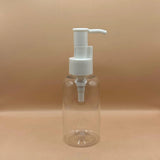 Pet Bottle AP 100ml PET Boston Bottle with 24/410 SPDPOH Pump – Premium Skincare &amp; Cosmetic Packaging