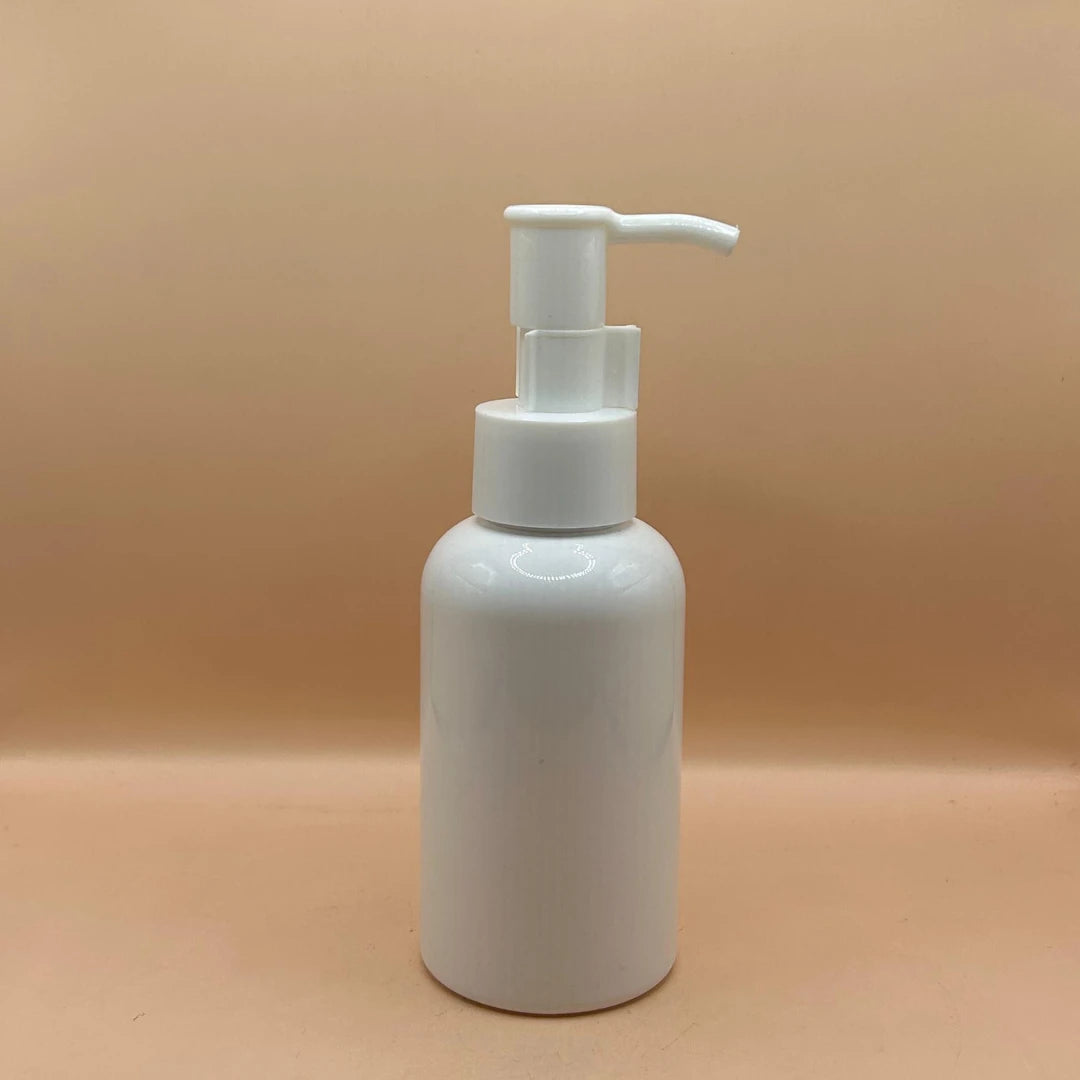Pet Bottle AP 100ml PET Boston Bottle with 24/410 SPDPOH Pump – Premium Skincare &amp; Cosmetic Packaging