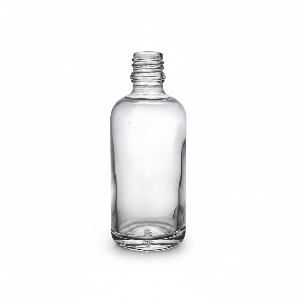 50ml Clear Glass Bottle (18mm Neck)