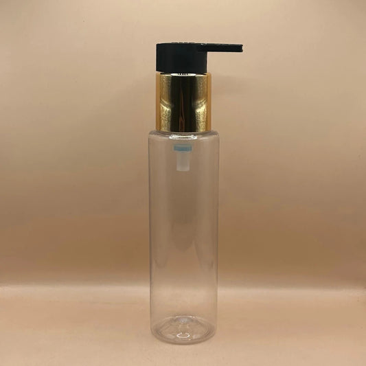 AP 100ML PET Sleek Bottle with 24/410 Long Beak Pump – Ideal for Liquids, Serums, and Oils