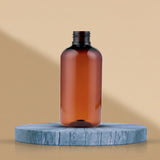 60ML Boston Amber Transparent Plastic Bottle 19mm