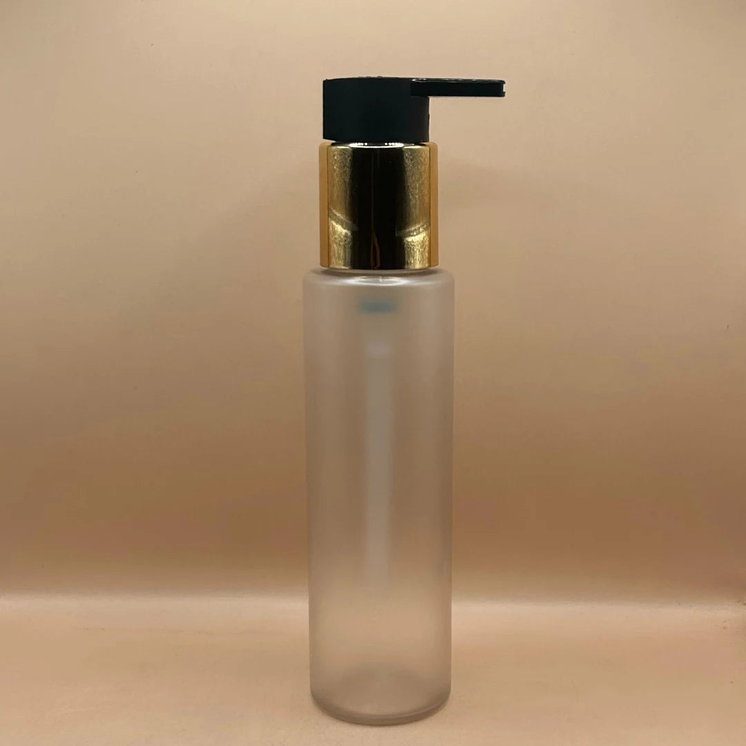 AP 100ML PET Sleek Bottle with 24/410 Long Beak Pump – Ideal for Liquids, Serums, and Oils