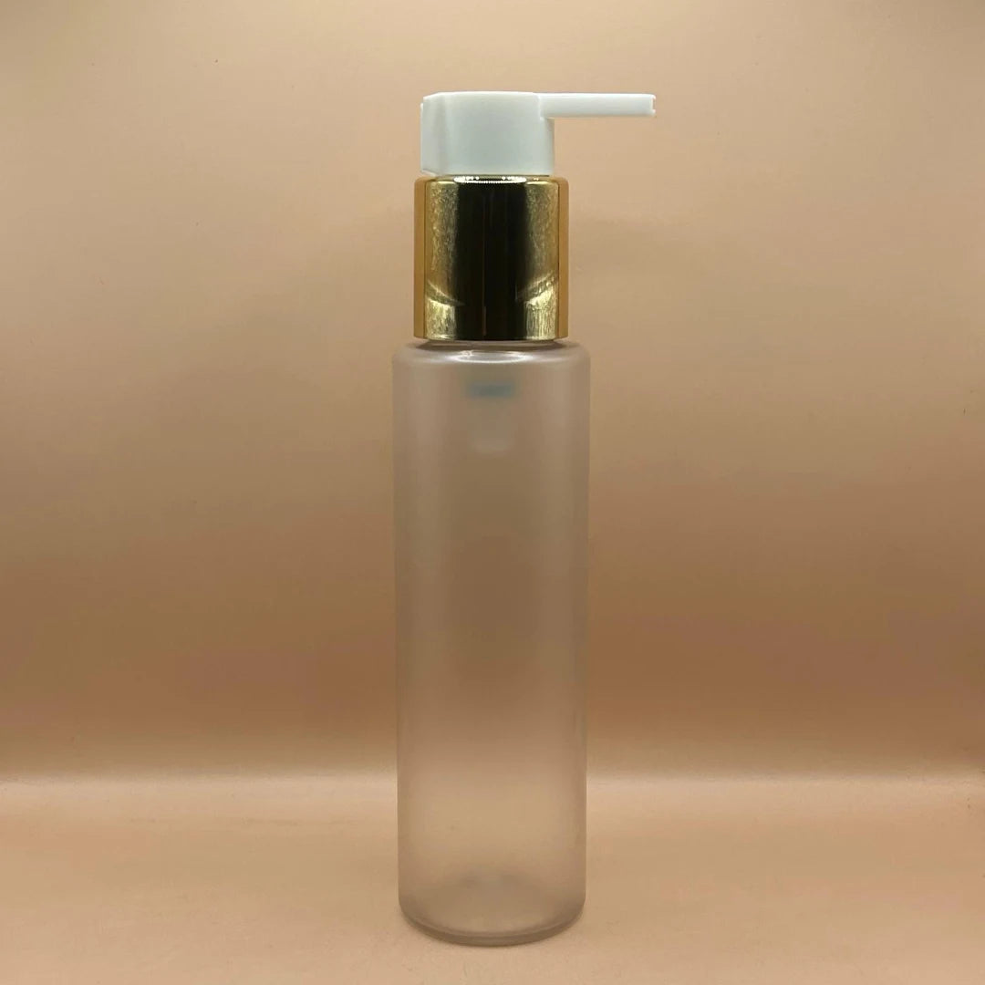 AP 100ML PET Sleek Bottle with 24/410 Long Beak Pump – Ideal for Liquids, Serums, and Oils