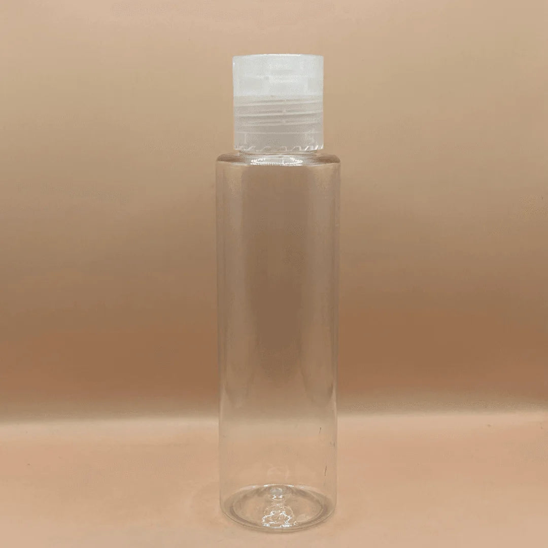 Pet Bottle AP 100ML PET Sleek Bottle with 24/410 Dis-Top Cap – Perfect for Skincare & Personal Care Packaging
