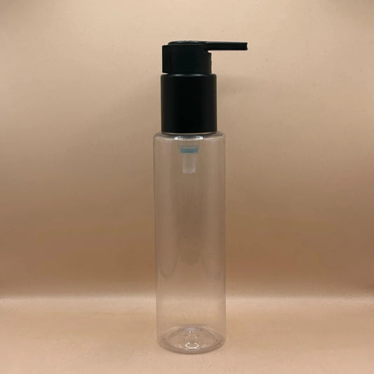 AP 100ML PET Sleek Bottle With 24/410 Long Beak Pump | Perfect for Shampoo and Liquid Packaging