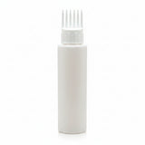 Pet Bottle 100ML PET Sleek Bottle with 24/410 Comb Applicator – Perfect for Hair Care and Personal Care Products