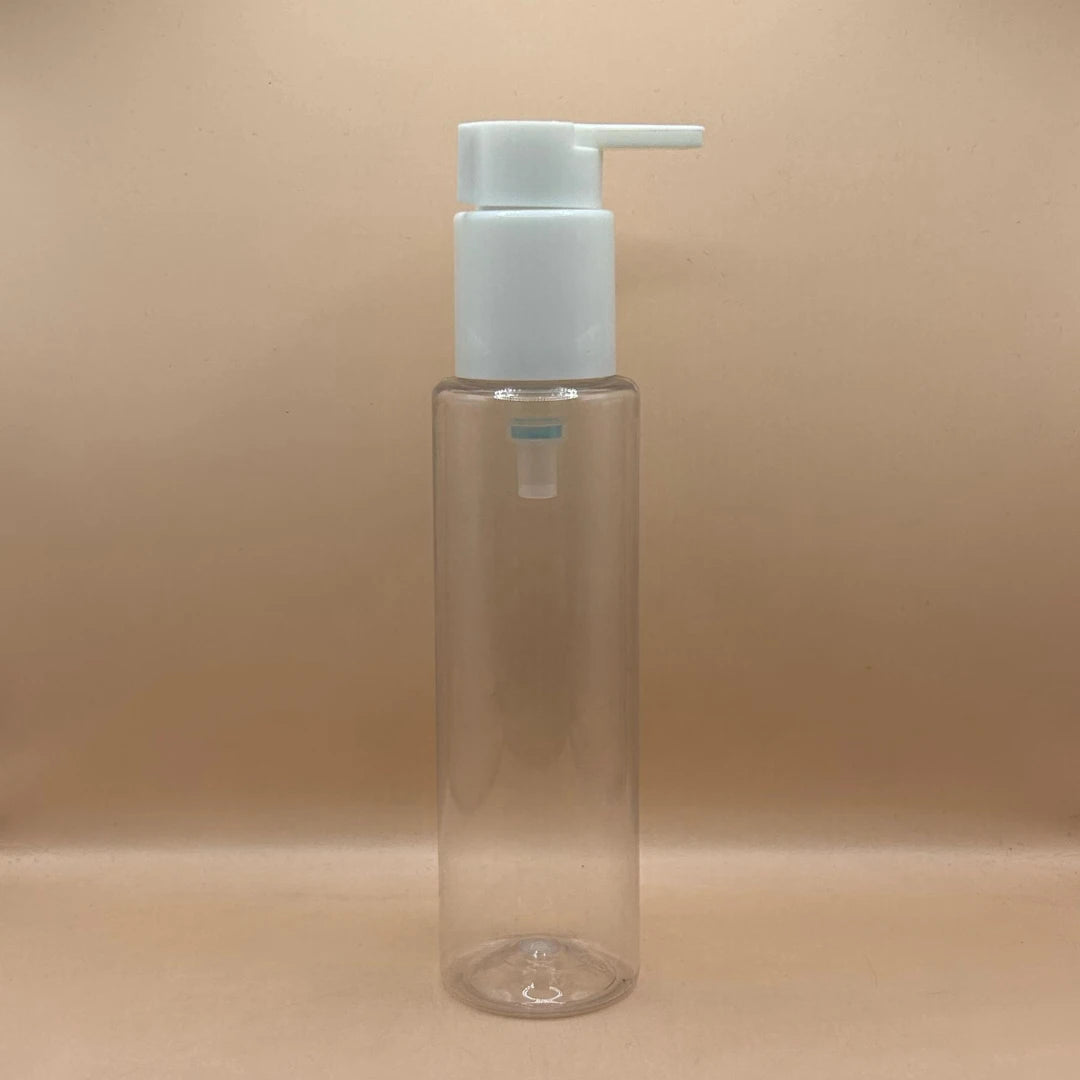 AP 100ML PET Sleek Bottle With 24/410 Long Beak Pump | Perfect for Shampoo and Liquid Packaging