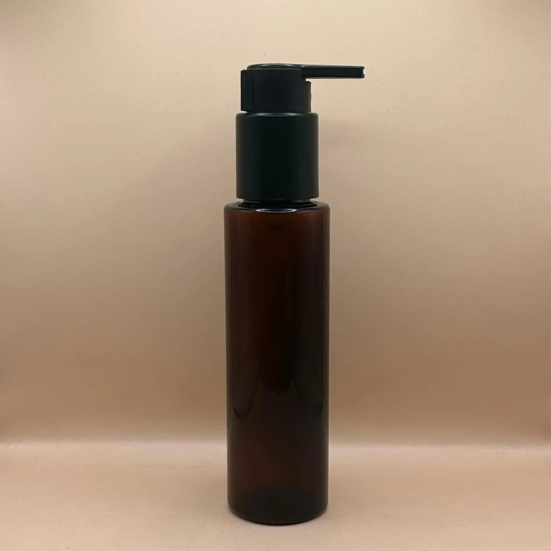 AP 100ML PET Sleek Bottle With 24/410 Long Beak Pump | Perfect for Shampoo and Liquid Packaging