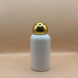 Pet Bottle AP 100ML PET Boston Bottle with 24/410 Dom Cap Matte Golden | Premium Packaging