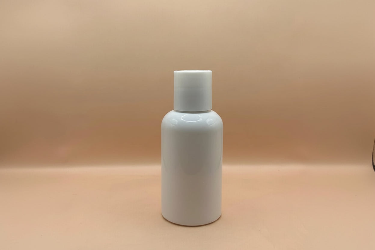 Pet Bottle AP 100ML PET Boston Bottle with 24/410 Disc-Top Cap | Premium Packaging for Skincare and Personal Care