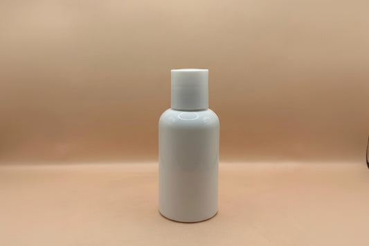 Pet Bottle AP 100ML PET Boston Bottle with 24/410 Disc-Top Cap | Premium Packaging for Skincare and Personal Care
