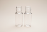 15ml JLI PET BOTTLE ROUND CLEAR - 20mm Neck