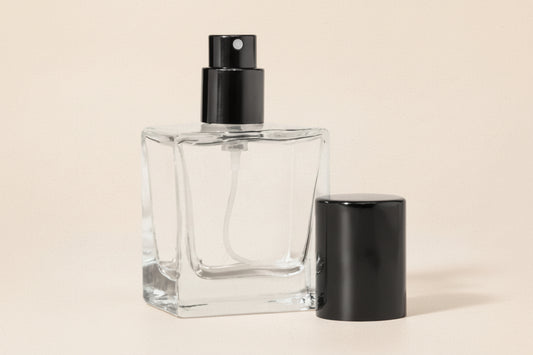 50 ml Hamar Perfume Glass Bottle + Pump + Cap + Crimping Tool AP