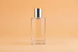 50 ml Liril Perfume Glass Bottle + Silver Pump + Silver Plastic Cap + Crimping Tool AP