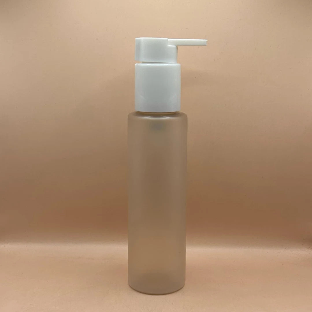AP 100ML PET Sleek Bottle With 24/410 Long Beak Pump | Perfect for Shampoo and Liquid Packaging
