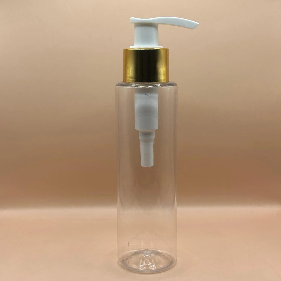 AP 100ML PET Sleek Bottle with 24/410 L1 Dispenser Pump – Perfect for Lotion, Shampoo, and More