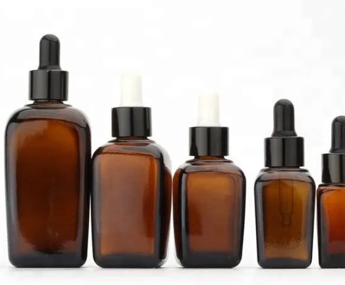 Square Glass Bottle
