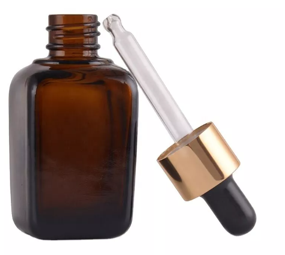 Square Glass Bottle