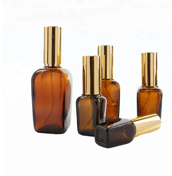 Square Glass Bottle