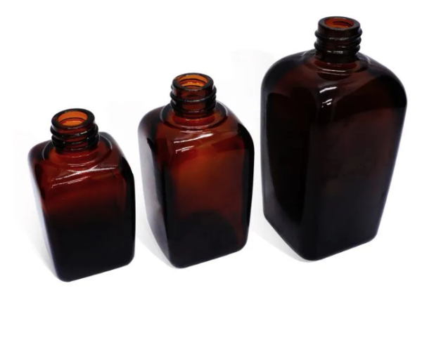 Square Glass Bottle