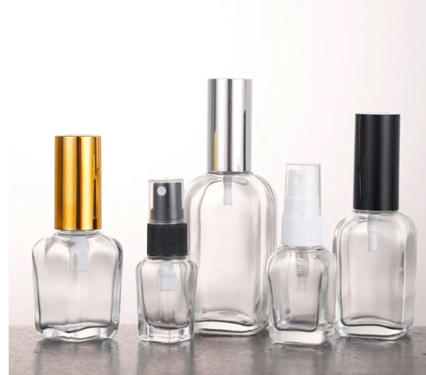 Square Glass Bottle