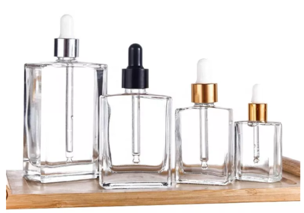 Square Glass Bottle