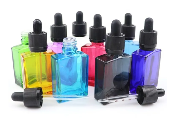 Square Glass Bottle