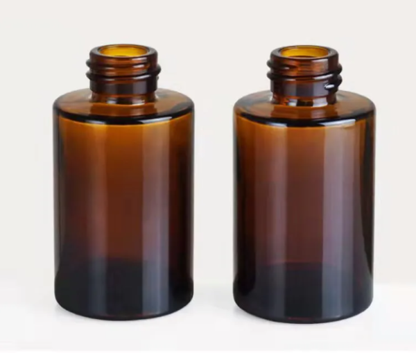 Flat Shoulder Glass Bottle