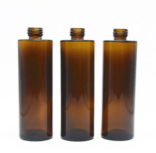 Flat Shoulder Glass Bottle