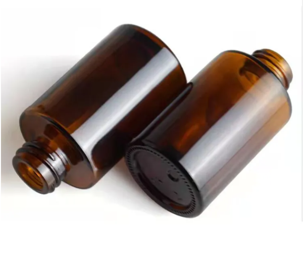 Flat Shoulder Glass Bottle