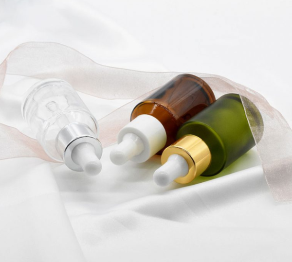 Flat Shoulder Glass Bottle
